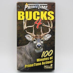 Primetime Bucks 4 VHS 105 Minutes Hunters Specialties Kyle Hicks Matt Morrett